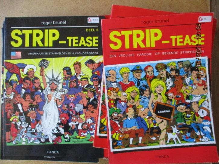 adv3970 strip-tease, Boeken, Stripboeken, Gelezen, Eén stripboek, Ophalen