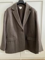 Taupe/ bruin colbert van H&M maat 3XL, Kleding | Dames, Grote Maten, H&M, Bruin, Nieuw, Ophalen of Verzenden