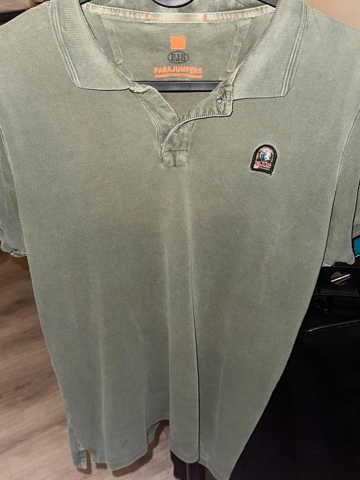 Parajumpers Polo Shirt - Maat M - Groen, Kleding | Heren, Ophalen of Verzenden, Gedragen, Maat 48/50 (M), Groen