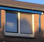 Kunststof kozijnen draai/kiep. 95x90 en 170x116, Kunststof, Gebruikt, Raamkozijn, Inclusief glas