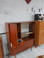 Jaren zestig wandkast., Ophalen, Gebruikt, ., 25 tot 50 cm