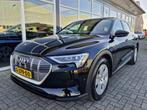Audi e-tron e-tron 55 quattro advanced 95 kWh | Panoramadak, Auto's, Automaat, 43 €/maand, Zwart, Origineel Nederlands