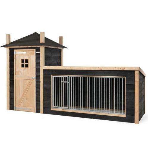 Voldux Houten Hondenhok Kennel Siem, Dieren en Toebehoren, Hondenhokken, Ophalen of Verzenden
