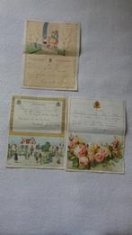 Drie oude Belgische telegrammen, Ophalen