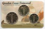Coincard Gouden Eeuw Nederland, Postzegels en Munten, Munten | Nederland, Verzenden, Koningin Beatrix, Euro's, Setje