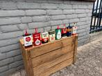 Collectie Vintage Oliekannen, Verzamelen, Gebruikt, Gebruiksvoorwerp, ., Ophalen of Verzenden