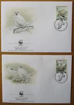 Groenland, WWF serie FDC's Sneeuwuil, 1999, Verzenden, Gestempeld, Dier of Natuur