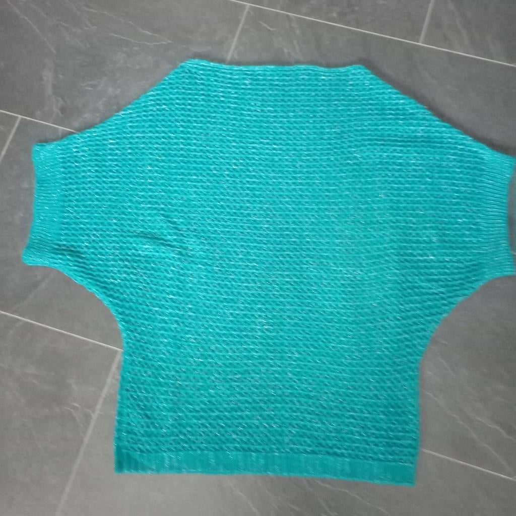 Leuke spencer met glitter draad maat S/M nu, Ophalen of Verzenden, Zo goed als nieuw, Maat 36 (S), Korte mouw