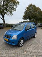Suzuki Wagon R+ 1.3 AUTOMAAT 2005 Blauw, Auto's, Stof, Bedrijf, 39 €/maand, Onderhoudsboekje