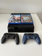PS4 met 2 games en 2 controllers, Ophalen of Verzenden, Gebruikt