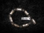 Rove armband met grote kralen van stainless steel, Sieraden, Tassen en Uiterlijk, Nieuw, Staal, Zilver, Verzenden