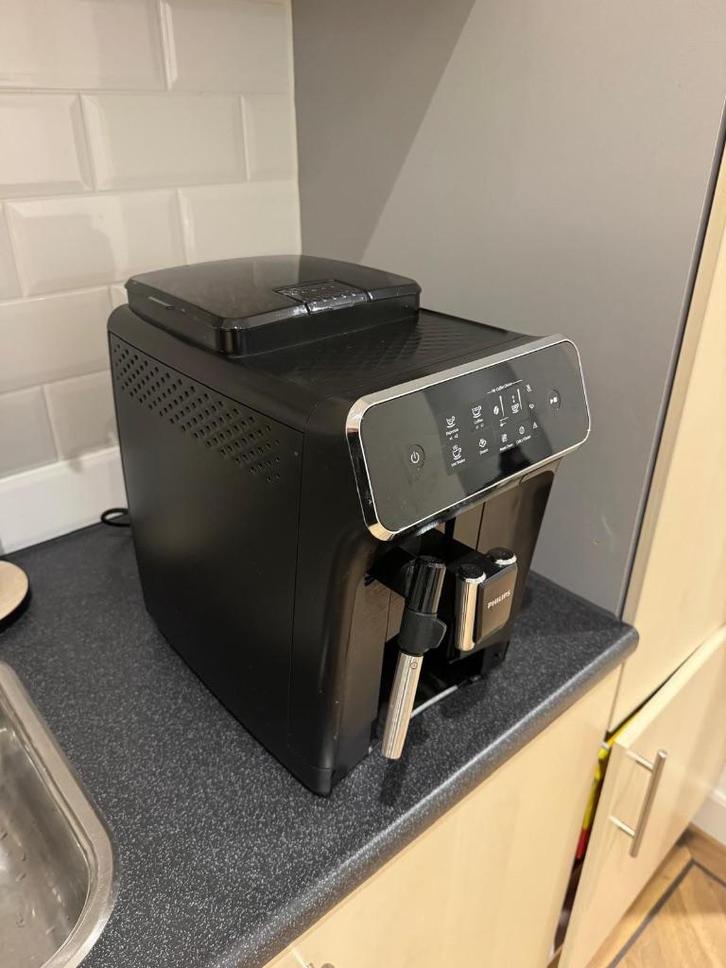 PHILIPS Espressomachine EP2220/10., Witgoed en Apparatuur, Koffiezetapparaten, Zo goed als nieuw, Gemalen koffie, Koffiebonen