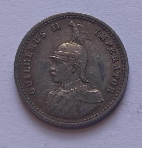 Duits-Oost-Afrika 1/4 Rupie 1904 A - zilver - zeldzame munt, Postzegels en Munten, Munten | Afrika, Losse munt, Overige landen
