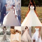 Luxe nieuwe trouwjurken! max.€849 34 36 38 40 42 44 46 48 50, Ophalen, Nieuw, Wit, Trouwjurk