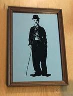 Spiegel met Charly Chaplin afbeelding, Ophalen of Verzenden
