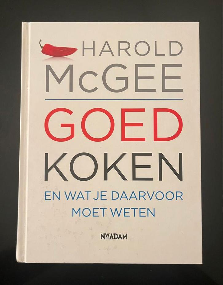 Harold MacGee - Goed koken, Boeken, Kookboeken, Zo goed als nieuw, Overige gebieden, Ophalen of Verzenden