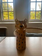 Vaas in de vorm van een luipaard, Ophalen, Overige kleuren, Aardewerk of Porselein, Zo goed als nieuw