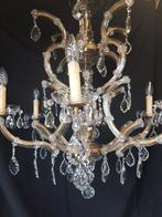 grote 7  lamps Maria Theresia kroonluchter, Ophalen, Glas