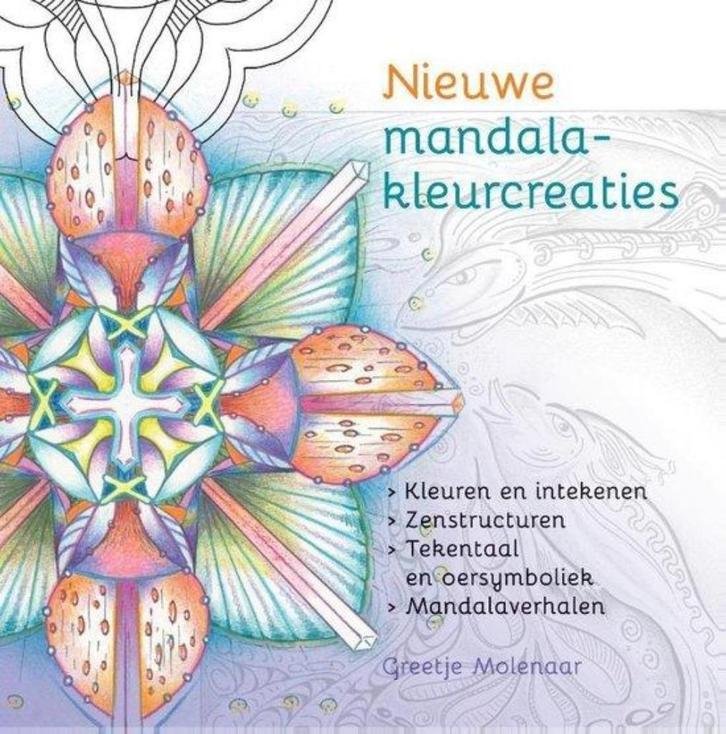 Greetje Molenaar Nieuwe Mandala-Kleurcreaties, Boeken, Esoterie en Spiritualiteit, Nieuw, Ophalen of Verzenden