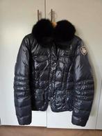 Blauer Ski Jas, Mt-L. .Zwart, bont kraag., Ophalen of Verzenden, Zo goed als nieuw, Maat 38/40 (M), Zwart