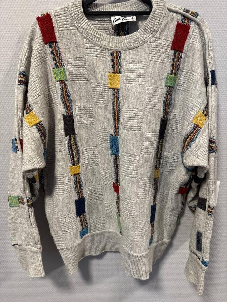 Carlo Colucci trui grijs maat 50, Kleding | Heren, Truien en Vesten, Zo goed als nieuw, Maat 48/50 (M), Grijs, Ophalen of Verzenden