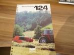 Massey ferguson 124 pers folder, Verzenden, Gelezen, Folder
