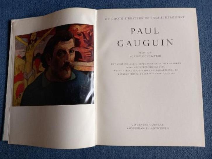 Paul Gauguin 1958 grote meesters schilderkunst -R Goldwater, Boeken, Kunst en Cultuur | Beeldend, Zo goed als nieuw, Ophalen of Verzenden