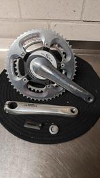 Dura Ace SRM Powermeter Crankstel, Crankstel of Pedalen, Gebruikt, Racefiets, Ophalen of Verzenden