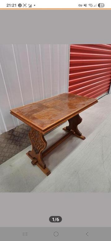 Antieke Bijzettafel - Retro Vintage Sidetable beschikbaar voor biedingen