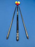 Hoge Kwaliteit Yfen biljartkeu met carbon topeinden(nieuw), Sport en Fitness, Ophalen of Verzenden, Nieuw, Keu of Ballen