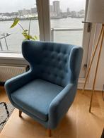 Design stoel, Huis en Inrichting, Stoelen, Blauw, Zo goed als nieuw, Eén, Ophalen