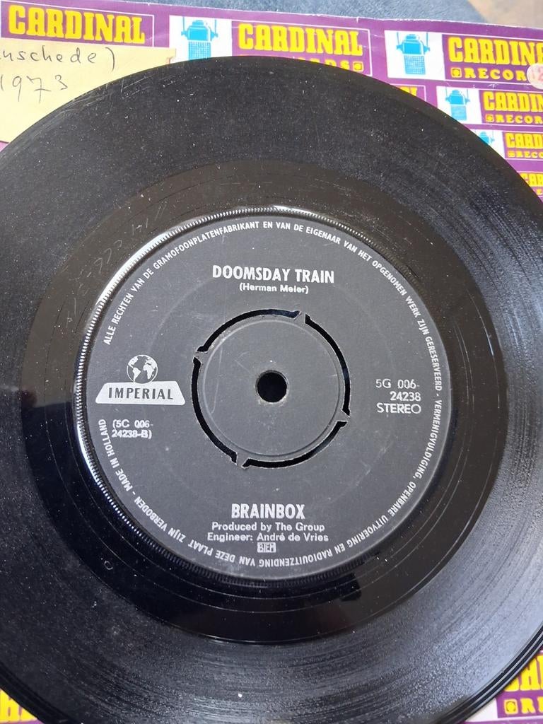 Brainbox doomsday train, Ophalen of Verzenden, Zo goed als nieuw, Pop