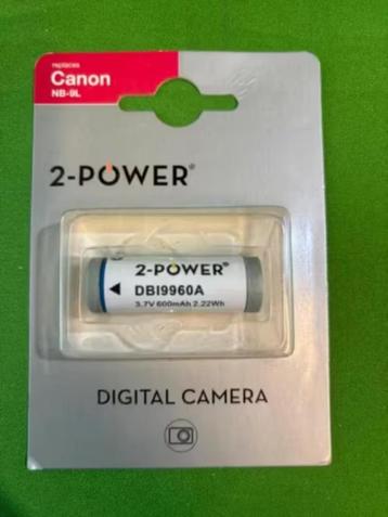 NIEUW! 2-power batterij voor digitale camera 2,22 Wh €6,99 beschikbaar voor biedingen