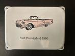 Emaille bordje Ford Thunderbird, Reclamebord, Nieuw, Ophalen of Verzenden, Nvt