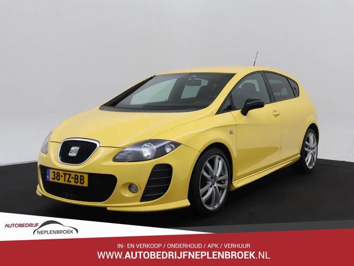 SEAT Leon 2.0 TFSI Cupra | Org NL! 03-2007 120.159 KM, Auto's, Seat, Bedrijf, Te koop, Leon, ABS, Airbags, Airconditioning, Alarm