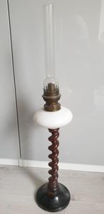 Olielamp, antiek, Ophalen