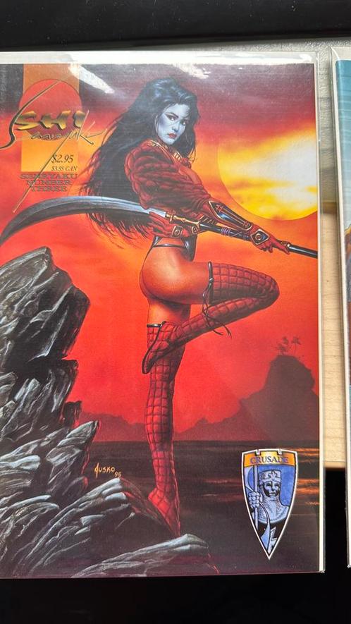 14 * Shi, Shi Cyblade, Grifter Shi, Image, Crusade, Boeken, Strips | Comics, Zo goed als nieuw, Meerdere comics, Amerika, Ophalen of Verzenden