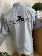 Mc Gregor overhemd maat M korte mouw!, Ophalen of Verzenden, Zo goed als nieuw, Blauw, Halswijdte 39/40 (M)