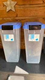 Voorraadbakken met deksel 20 liter, Ophalen, Gebruikt