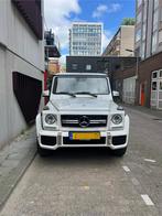 Mercedes-Benz G-Klasse 5.5 G63 AMG Lang AUT 2015 Wit, Auto's, 5461 cc, G-Klasse, Wit, Leder