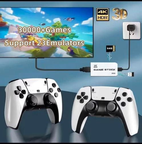 M15 Retro VideoGame Consoles Stick HDMI 64G compleet & nieuw, Spelcomputers en Games, Spelcomputers | Overige, Nieuw, Ophalen of Verzenden