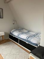 Bed Ikea Flexa 90 x 200, Huis en Inrichting, Slaapkamer | Bedden, Ophalen, 90 cm, Eenpersoons, Wit