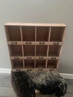 Vintage Houten Gruiter Bak met 12 Vakken, Huis en Inrichting, Ophalen of Verzenden, Gebruikt