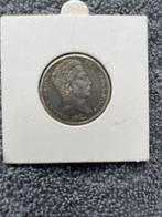 1/2 gulden 1818 Koning Willem 1, zeer fraai, Postzegels en Munten, Munten | Nederland, ½ gulden, Zilver, Ophalen of Verzenden