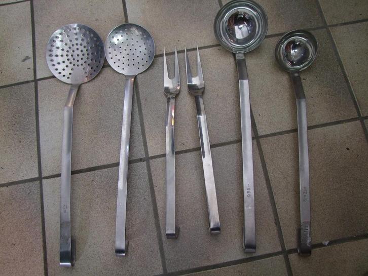 Opschepbestek tbv warme maaltijd te velde ex nl leger, Verzamelen, Militaria | Algemeen, Landmacht, Overige typen, Nederland, Ophalen of Verzenden