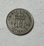 6 pence Engeland 1948, Postzegels en Munten, Munten | Europa | Niet-Euromunten, Ophalen of Verzenden, Overige landen