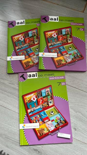 Taal op maat taalboek 7a en 7b + werkboek beschikbaar voor biedingen