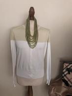 TARA JARMON VEST WHITE COTTON, Maat 38/40 (M), Verzenden, Wit, TARA JARMON
