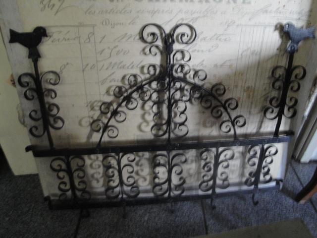 wandrekje metaal antiek, Tuin en Terras, Tuinwanddecoratie, Gebruikt, Ophalen of Verzenden