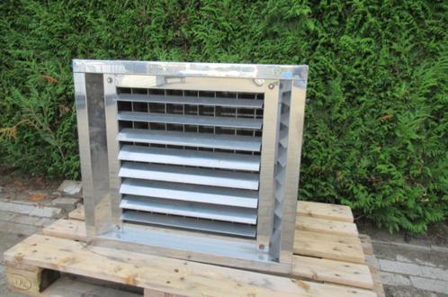 40 kW CV luchtverwarmer, indirect gestookt. Roestvrij staal, Doe-het-zelf en Verbouw, Verwarming en Radiatoren, Gebruikt, Overige typen